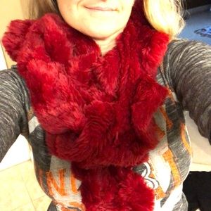 Accessories - 🌻🌻Red scarf. 48” long. Super soft and cute Accessories - 🌻🌻Red scarf. 48” long. Super soft and cute